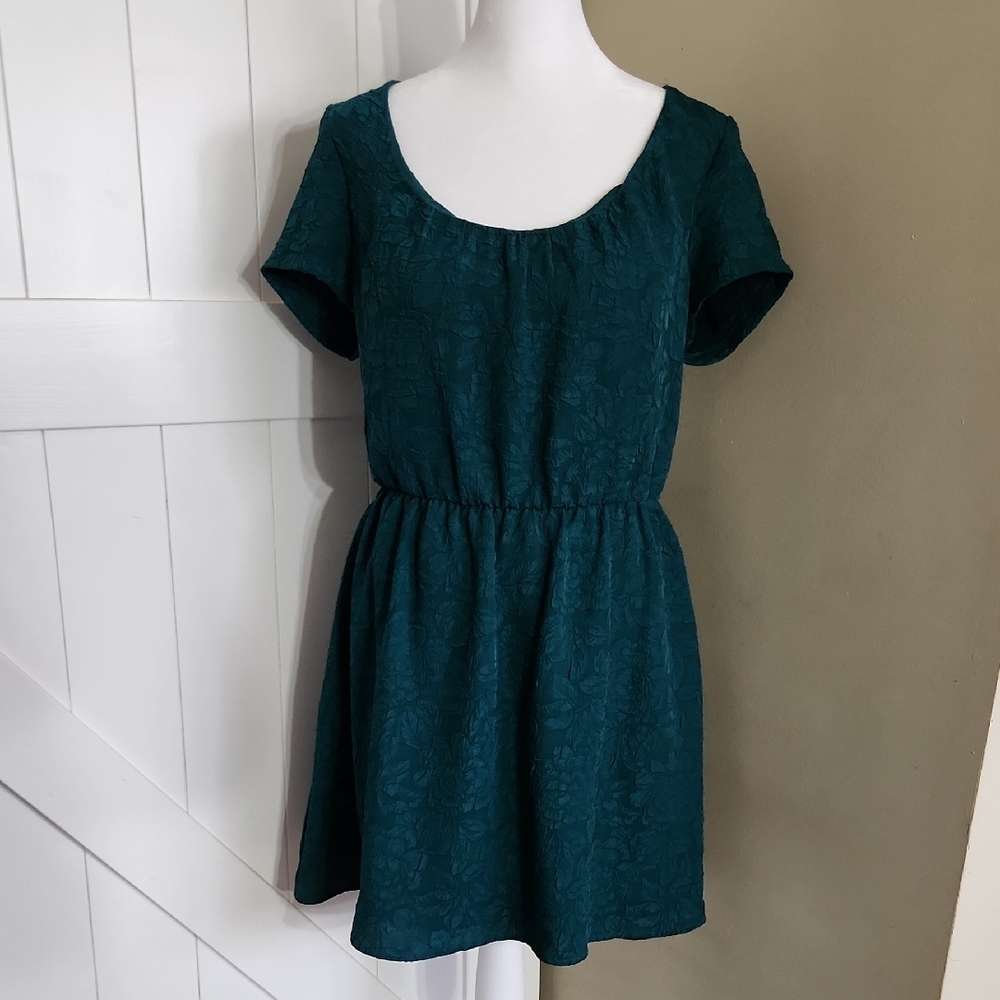 PINS AND NEEDLES Elegant Teal Dress